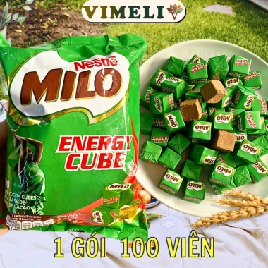 Kẹo Milo Cube Energy Thái Lan Cacao Thơm Ngon - Combo 2 gói, Giá chỉ 48.000₫ (Giảm 10.560₫) - Nestle chính hãng