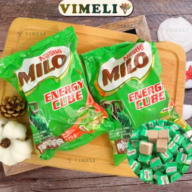 Kẹo Milo Cube Energy Thái Lan Cacao Thơm Ngon - Combo 2 gói, Giá chỉ 48.000₫ (Giảm 10.560₫) - Nestle chính hãng