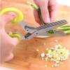 Kéo nhà bếp 5 lưỡi đa năng cắt rau củ quả, lưỡi thép không gỉ, thiết kế chắc chắn - Giá 124.000 VND 2