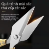 Kéo Nhà Bếp Đa Năng Thép Không Gỉ - Cắt Xương Gà Vịt Cá Nhanh, Tiện Lợi, Cao Cấp 3