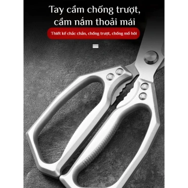 Kéo Nhà Bếp Đầu To Chống Trượt - Lưỡi Dày Đa Năng Cắt Thịt Rau, Thiết Kế Bền Bỉ, Giá Ưu Đãi 178.500₫ 6 Kéo Nhà Bếp Đầu To Chống Trượt - Lưỡi Dày Đa Năng Cắt Thịt Rau, Thiết Kế Bền Bỉ, Giá Ưu Đãi 178.500₫ 6