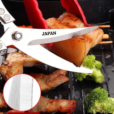 Keo nhà bếp SK5 Nhật Bản lưỡi kéo cong đa chức năng 2.024 - Giá 175.000đ
