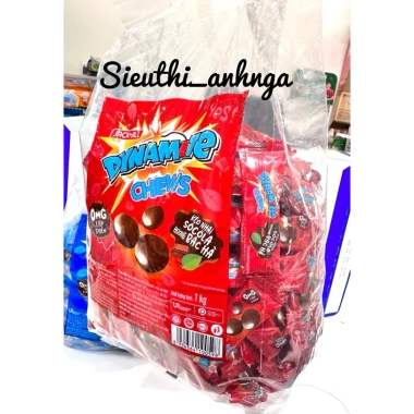 Kẹo Nhai 3 Viên Socola Hương Bạc Hà Dynamite Big Bang Túi 1kg - Giá chỉ 95.600₫