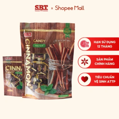 Kẹo Quế CINNAMON SBT Đậm Đà Hương Vị Gói 180g/315g - Giá ưu đãi 36.800đ 2