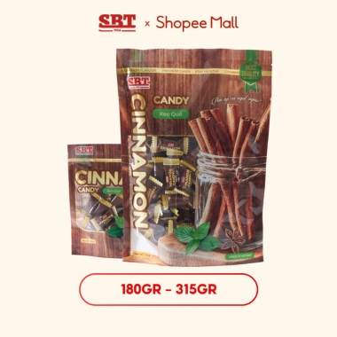 Kẹo Quế CINNAMON SBT Đậm Đà Hương Vị Gói 180g/315g - Giá ưu đãi 36.800đ 3