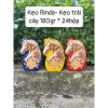Kẹo RINDA 90gr Hộp Thiếc Hình Ngựa Trái Cây & Socola Henry Tiramisu - Màu Đỏ Vàng Xanh, Giá 65.900₫