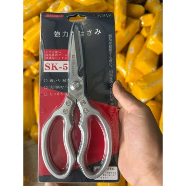 Kéo SK5 loại 1 Nhật Bản, thép không gỉ, cắt đa năng Sắc Bén - Giá 79.000