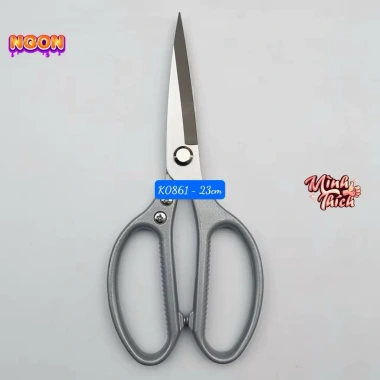 Kéo SK5 Nhật Bản 23cm đa năng thép không gỉ, sắc bén cắt gà cá, làm bếp, tỉa cây - 60.000 VND 3