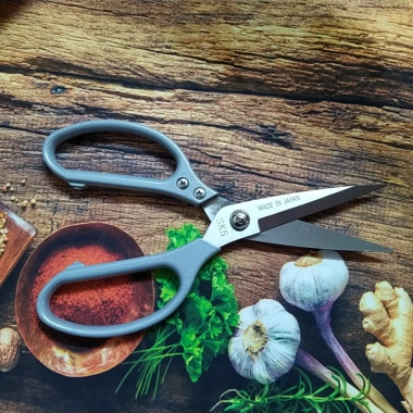 Kéo SK5 Nhật nội địa cán màu xám - Lưỡi thép không gỉ siêu cứng, cán to đầm tay, đa năng, giá 78.000₫ 2