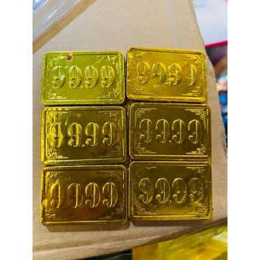 Kẹo sô cô la hình thỏi vàng 9.999 - Hương vị thơm ngon, chỉ 41.000đ (giá gốc 50.840đ) 8