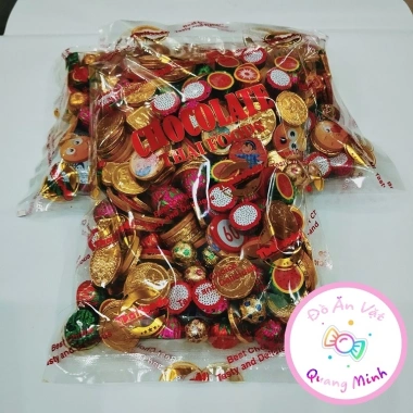 Kẹo sô cô la thập cẩm 1kg bán sỉ, thơm ngon, trang trí Tết, giá chỉ 103.5k 6