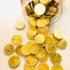 Kẹo Socola Đồng Tiền Tròn 500g Ngọc Hân - Giá Tết 49.000, Giòn Ngon, Quà Tết Thơm ngon