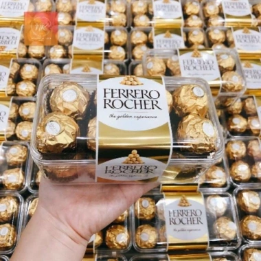 Kẹo socola Ferrero Rocher cao cấp 8-16-30 viên - Giá ưu đãi 225.000 VND giảm 63% 6 Kẹo socola Ferrero Rocher cao cấp 8-16-30 viên - Giá ưu đãi 225.000 VND giảm 63% 6