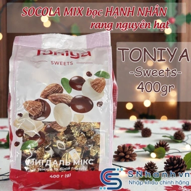 Kẹo Socola Hạnh Nhân Ivan & Toniya Sweet - Giảm còn 179.500đ, giá gốc 218.990đ 9 Kẹo Socola Hạnh Nhân Ivan & Toniya Sweet - Giảm còn 179.500đ, giá gốc 218.990đ 9
