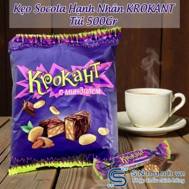 Kẹo Socola Hạnh Nhân Krokant Nga 500g - Giá Gốc 171.990, Giảm 20% Chỉ 136.500