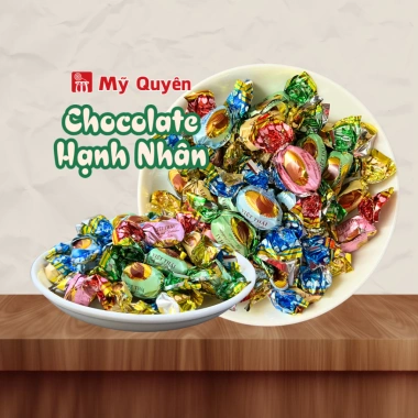 Kẹo Socola Hạnh Nhân Vietthai - Siêu ngon, giá chỉ 59.290đ tại Shop Mỹ Quyên 2 Kẹo Socola Hạnh Nhân Vietthai - Siêu ngon, giá chỉ 59.290đ tại Shop Mỹ Quyên 2