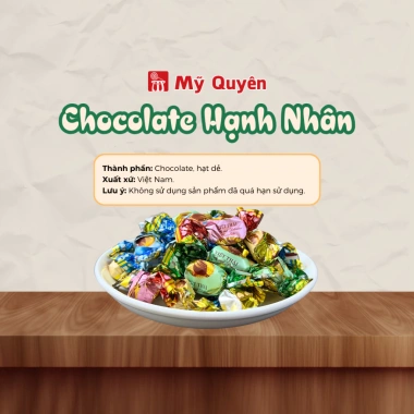 Kẹo Socola Hạnh Nhân Vietthai - Siêu ngon, giá chỉ 59.290đ tại Shop Mỹ Quyên