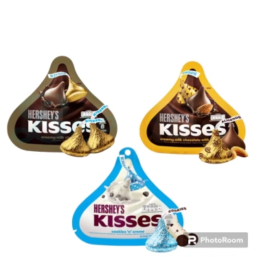Kẹo Socola Hersheys Kisses 146g 3 vị - Túi tiện lợi, hương vị đa dạng, giảm giá 22% chỉ 112.000đ