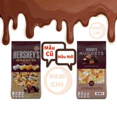 Kẹo Socola Hershey's Nuggets Mix 4 Loại 145 Viên - Dùng Thử Giá 68.867 VND