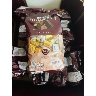 Kẹo Socola Hershey's Nuggets Mix 4 Loại 145 Viên - Dùng Thử Giá 68.867 VND 3 Kẹo Socola Hershey's Nuggets Mix 4 Loại 145 Viên - Dùng Thử Giá 68.867 VND 3