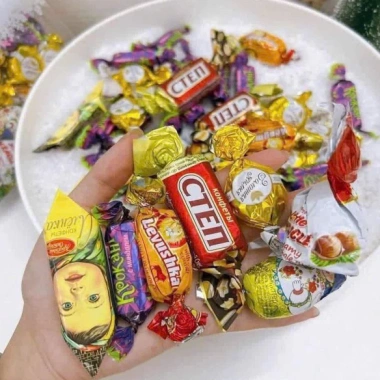 Kẹo Socola Mix 8 Vị Nga 450g - Ngọt Ngào, Giá Gốc 180.290 - Giá KM 149.000
