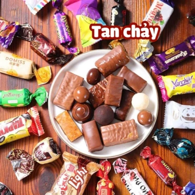 Kẹo Socola Nga Mix Nhiều Vị - MỸ LINH THỰC 500g, Giảm Giá 89.000 VND