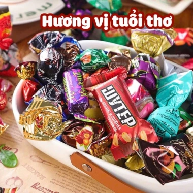 Kẹo Socola Nga Mix Nhiều Vị - MỸ LINH THỰC 500g, Giảm Giá 89.000 VND