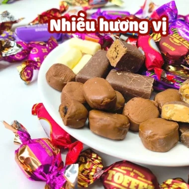 Kẹo Socola Nga Mix Nhiều Vị - MỸ LINH THỰC 500g, Giảm Giá 89.000 VND 7 Kẹo Socola Nga Mix Nhiều Vị - MỸ LINH THỰC 500g, Giảm Giá 89.000 VND 7
