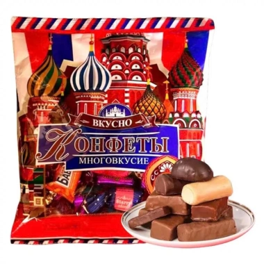Kẹo Socola Nga Mix Nhiều Vị - MỸ LINH THỰC 500g, Giảm Giá 89.000 VND