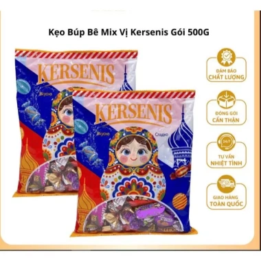 Kẹo Socola Phủ Hạt Búp Bê Mix Vị Kersenis 500g Giá chỉ 56.000 VND giảm 44% 5