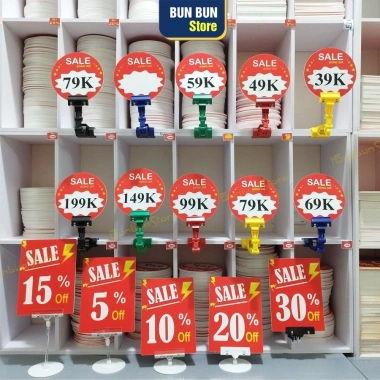 Kẹp bảng giá đa dạng mẫu mã – Bảng sale giảm giá tùy chỉnh, kích thước linh hoạt, giá chỉ 9.408₫