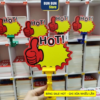 Kẹp bảng giá đa dạng mẫu mã – Bảng sale giảm giá tùy chỉnh, kích thước linh hoạt, giá chỉ 9.408₫