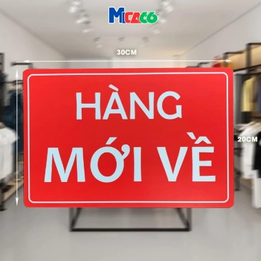 Kẹp bảng giá Mica66 - Bảng sale giảm giá đa dạng mẫu mã, kích thước, chất liệu dày dặn chống nước, giá 10.000₫