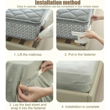 Kẹp buộc góc Drap giường đa năng – Giá đỡ vô hình an toàn, không chốt, phù hợp cho gia đình và du lịch, chỉ 31.599₫