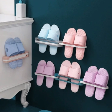 Kẹp Dép Dán Tường Bật Ra & Gấp Gọn Nhựa PP - Giá Xưởng 27.100đ giảm từ 32.520đ 8