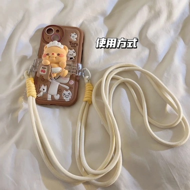 Kẹp điện thoại 3D dễ thương, phim hoạt hình dệt dây, đeo chéo tiện lợi, chỉ 55.000₫ 4 Kẹp điện thoại 3D dễ thương, phim hoạt hình dệt dây, đeo chéo tiện lợi, chỉ 55.000₫ 4