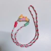 Kẹp điện thoại hoạt hình dễ thương, dây dệt, phù hợp mọi dòng - Giá 52.000₫ 4