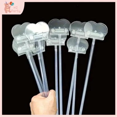 Kẹp giữ bóng bay nhựa trong suốt bền, dễ dùng không cần pin - Đám cưới, sinh nhật, tốt nghiệp, trang trí PC, đồ dùng dự tiệc, 21.999 VND 2
