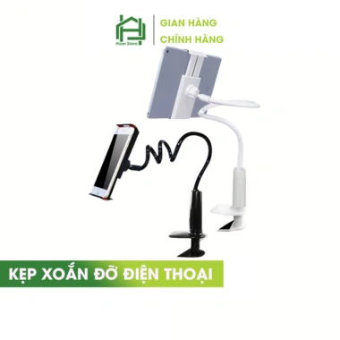 Kẹp iPad và điện thoại HSON cao cấp - Siêu bền, đa năng, tiện dụng, chỉ 47.000₫
