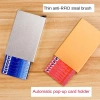 Kẹp Kim Loại Siêu Mỏng Giữ Thẻ ID Chống Trộm Tiện Dụng Bảo Mật Giá 76.518 VND 3