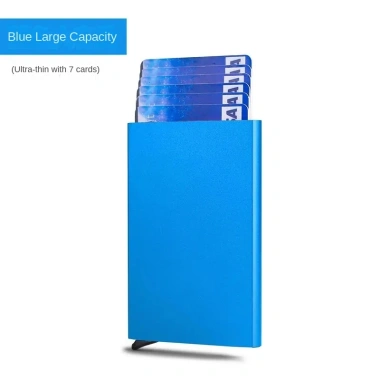 Kẹp Kim Loại Siêu Mỏng Giữ Thẻ ID Chống Trộm Tiện Dụng Bảo Mật Giá 76.518 VND 7