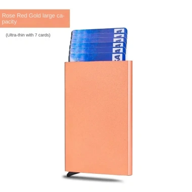 Kẹp Kim Loại Siêu Mỏng Giữ Thẻ ID Chống Trộm Tiện Dụng Bảo Mật Giá 76.518 VND 10
