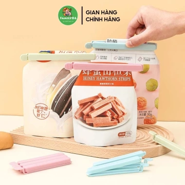 Kẹp Miệng Túi Thực Phẩm Đồ Ăn Trà Bánh - Dụng Cụ Niêm Phong, Giá Chỉ 9.117₫