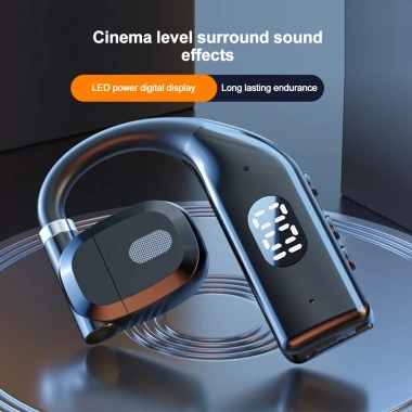 Kẹp tai nghe không dây P7 Bluetooth 5.3 HiFi - Âm thanh nổi, màn hình kỹ thuật số, thiết kế thể thao, giá chỉ 52.000₫ 4