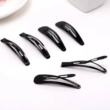 Kẹp tóc bấm màu đen AA1 - Tạo kiểu giữ tóc con, giá rẻ 4.499₫ cho nữ 4