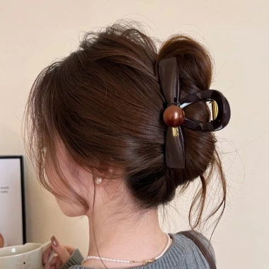 Kẹp tóc cao cấp cổ điển quý phái nữ - Nhựa xịn, thanh lịch, giảm còn 20.000đ