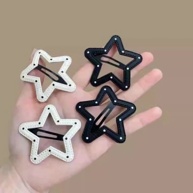 Kẹp tóc da chấm bi phong cách Hàn Quốc mới - Bám chắc, nhẹ, giảm giá 8.060đ 4 Kẹp tóc da chấm bi phong cách Hàn Quốc mới - Bám chắc, nhẹ, giảm giá 8.060đ 4