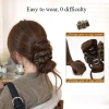 Kẹp Tóc Giả Chignon Thấp Bun Da Báo In - Dụng Cụ Tạo Kiểu Tóc Giá Ưu Đãi 79.000đ 5