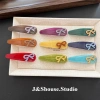 Kẹp tóc giọt nước có nơ cho bé gái - Axetat Hàn Quốc ngọt ngào, giá 31.908₫ 9