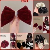 Kẹp tóc GOTI hình nơ lớn đỏ Noel - Phong cách Hàn Quốc, quà tặng nữ KC6.018 giảm còn 34.000₫